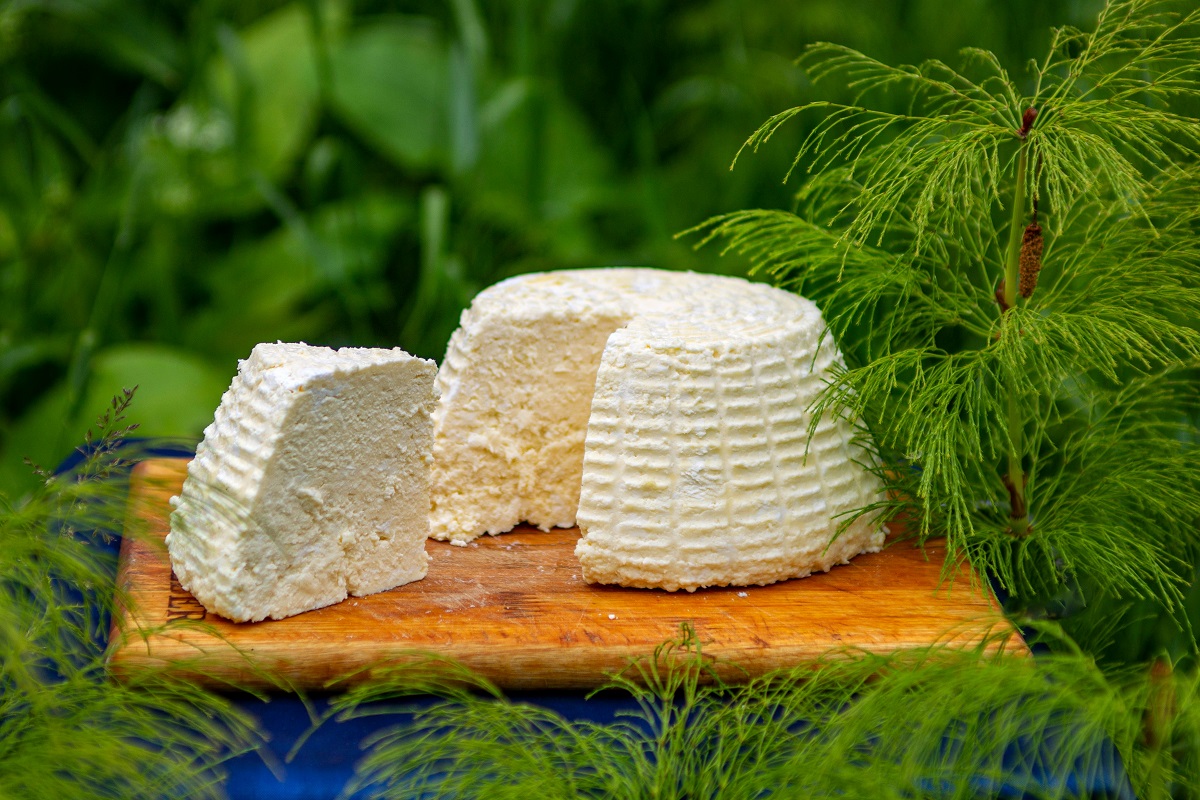 Ricotta artesanal fresca y cremosa